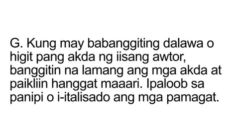 citation tagalog|Ano ang Citation at Bakit Dapat Mong Sipiin ang Mga .